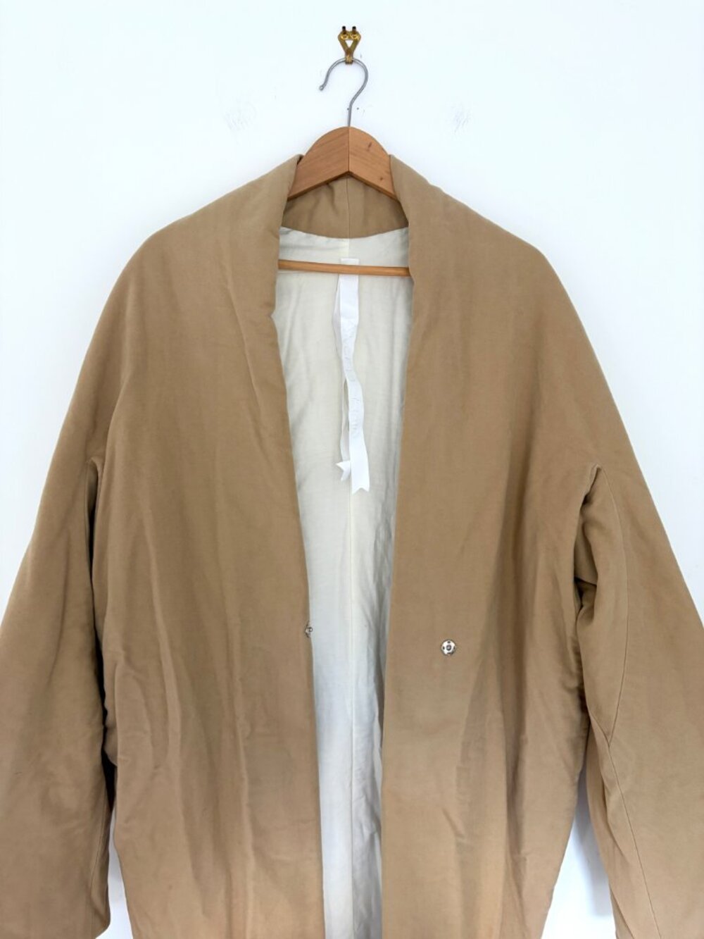 Vintage 90s Angelo Figus Padded Cotton Coat Womens 38 - Picture 2 of 16